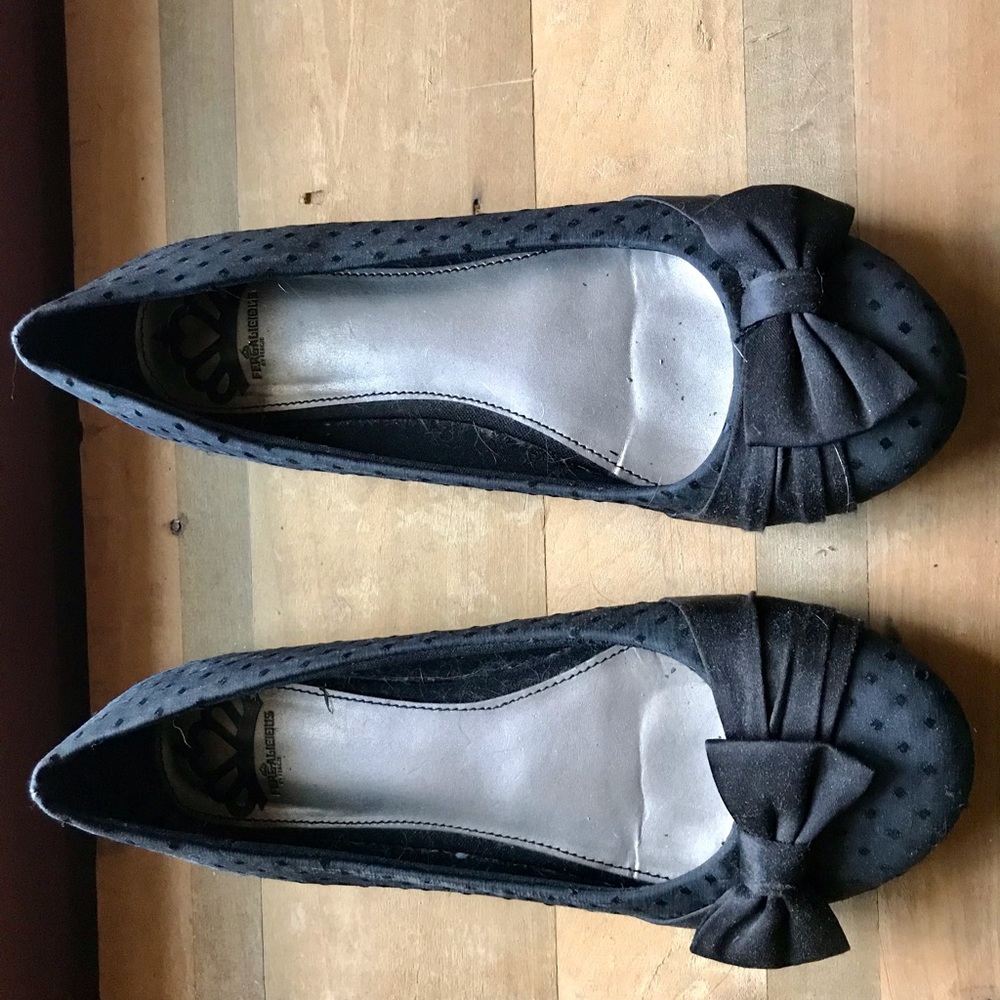 Black Flats Shoes
